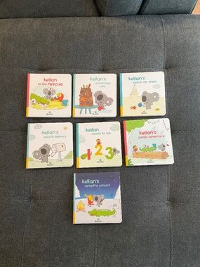 EUC Lot of Kellan Educational Books Seven (7)